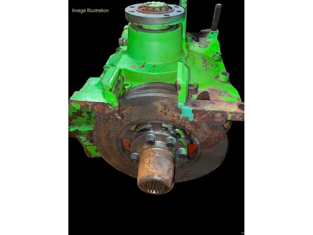 CARTER CENTRAL DE PONT COMPLET AVEC COUPLE CONIQUE ET DIFFERENTIEL ET SYSTEME D'EMBRAYAGE 