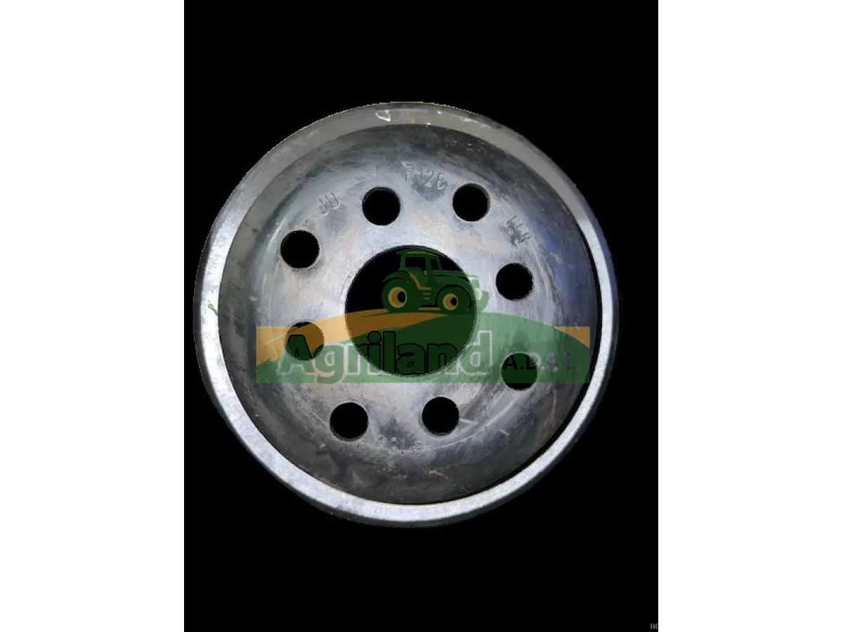 POULIE DE VENTILATEUR (AVEC FREIN DE REMORQUE PNEUMATIQUE) (AVEC CLIMATISATION) M= 154 MM (6-1/16")