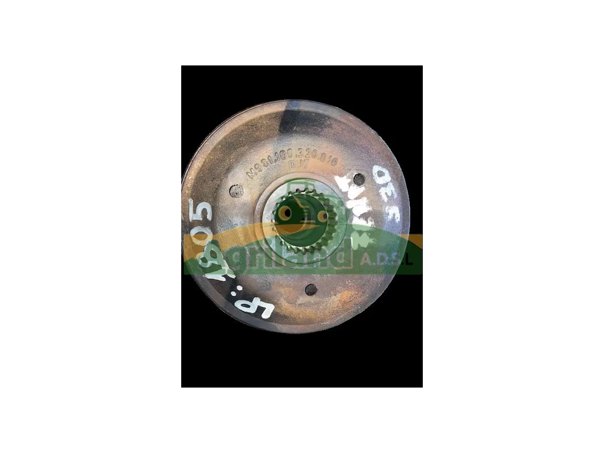 CLOCHE D'EMBRAYAGE AVEC PIGNON Z44
