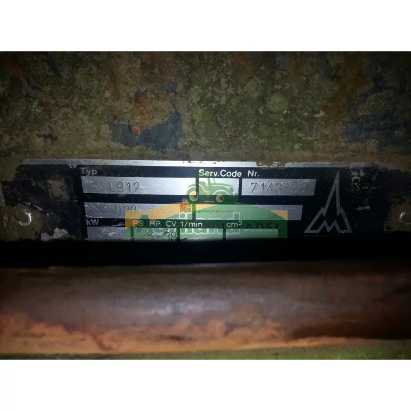 DEUTZ-FAHR Moteur Deutz Fl4 912