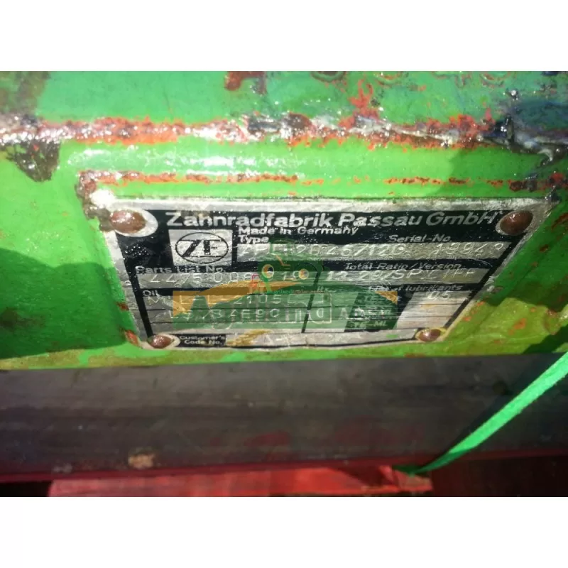 Carter De Pont Zf John Deere