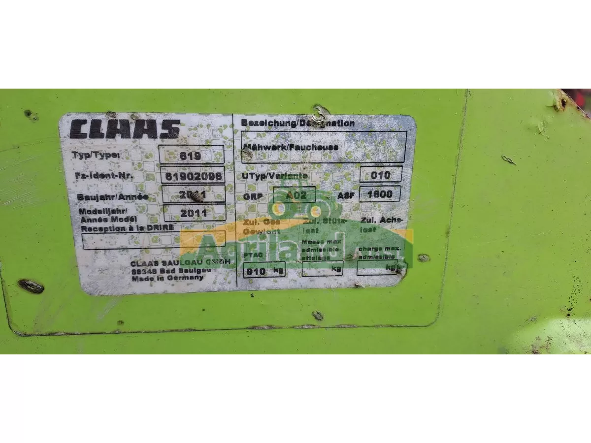 CLAAS DISCO 3500 CONTOUR