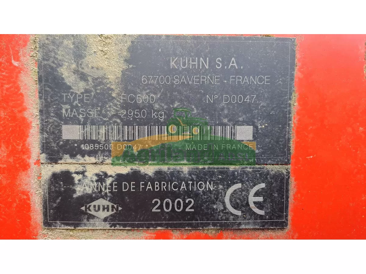 KUHN FC 500 ALTERNA