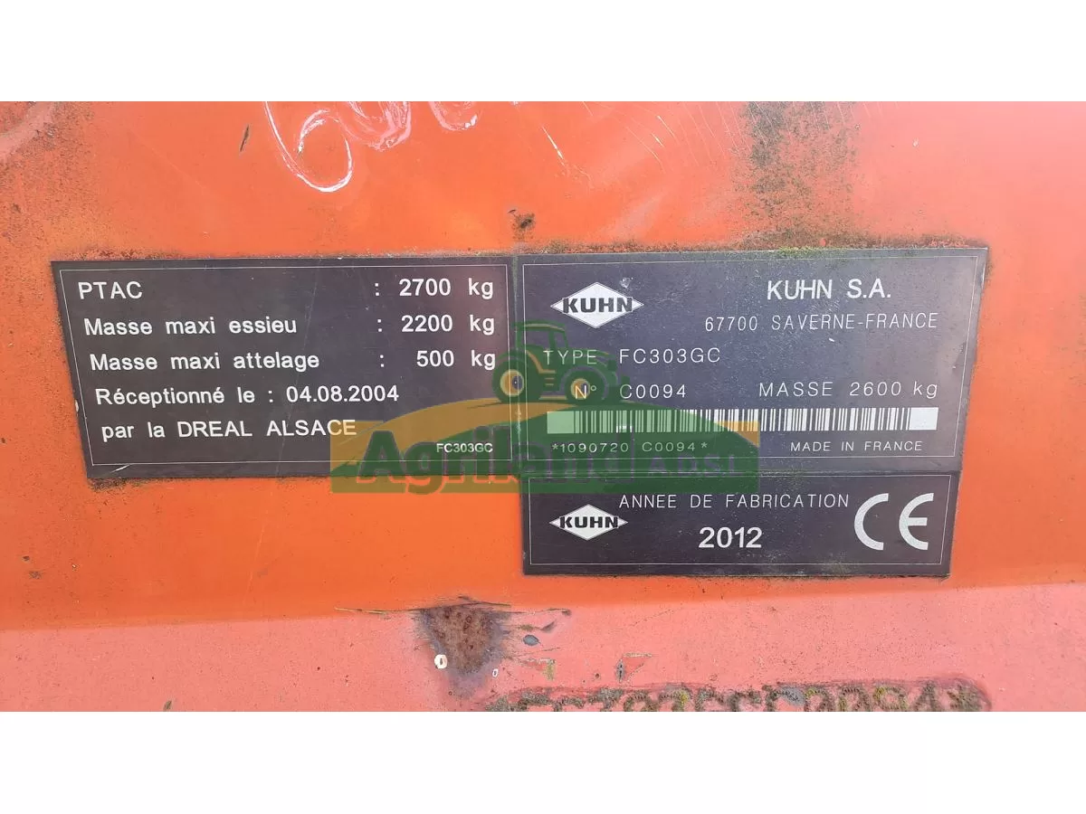 KUHN FC 303 GC 