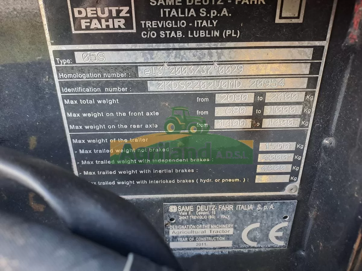 DEUTZ AGROKID 230 — photo 4