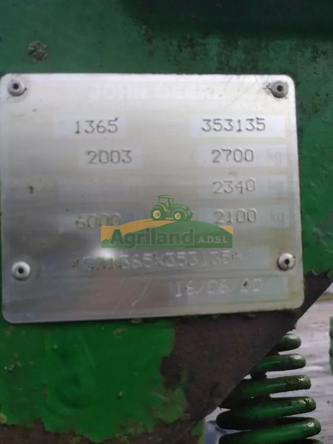 JOHN DEERE 1365