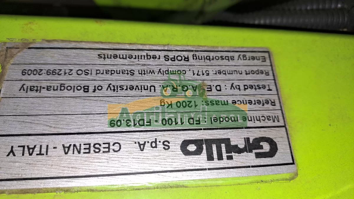 GRILLO FD 1100 FD 13.09