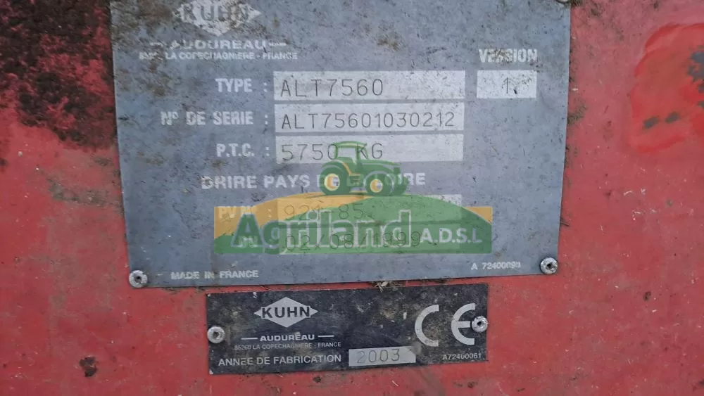 KUHN ALTOR 7560